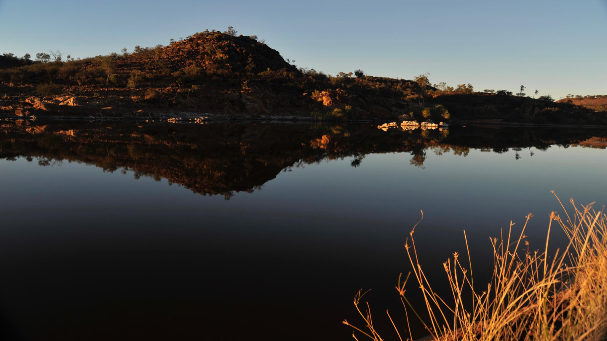 Following the Finke River